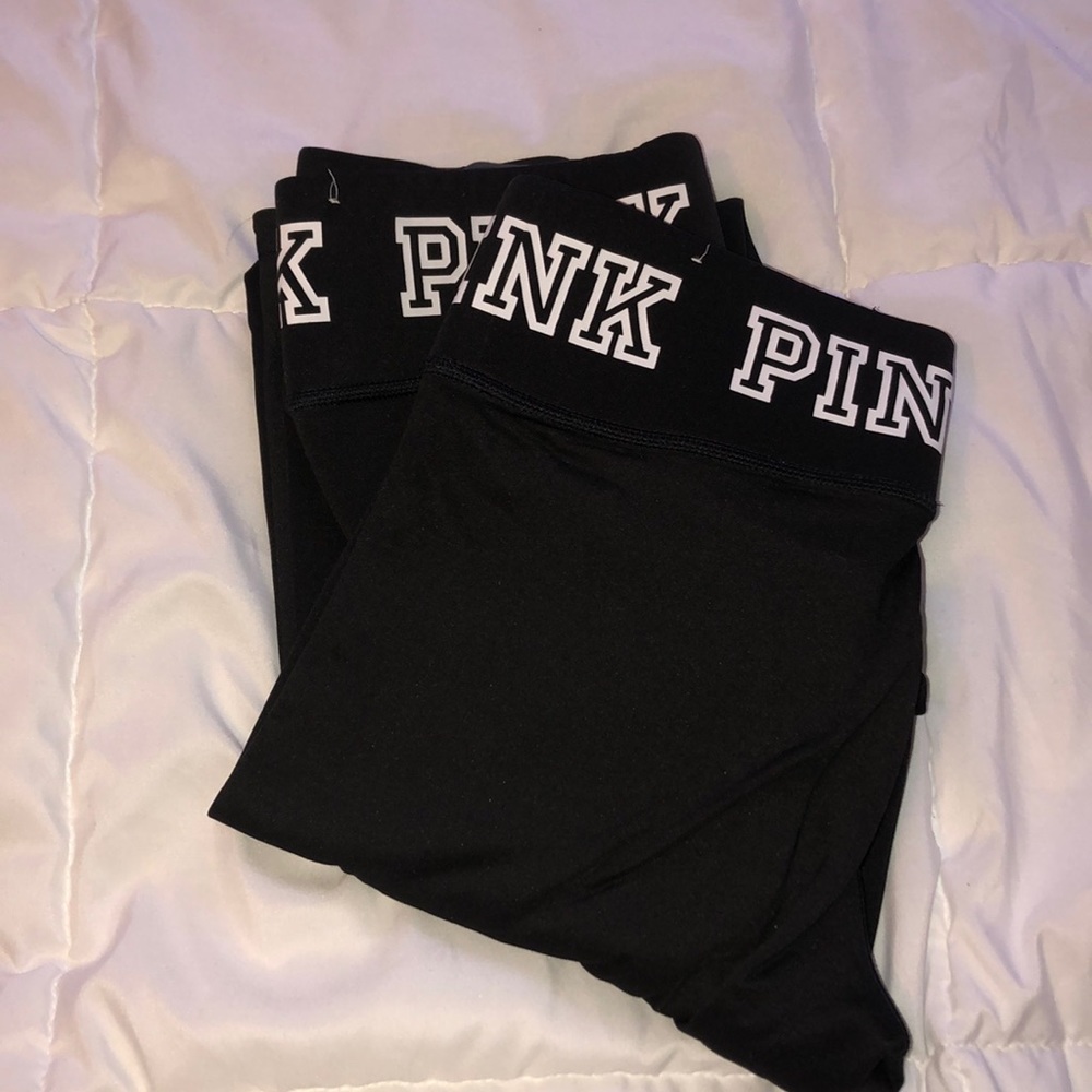 Victoria secret reversible thick leggings